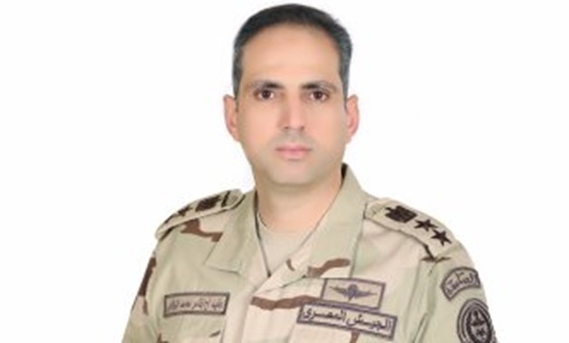 File - Armed Forces Spokesman Colonel Tamer al Rifai
