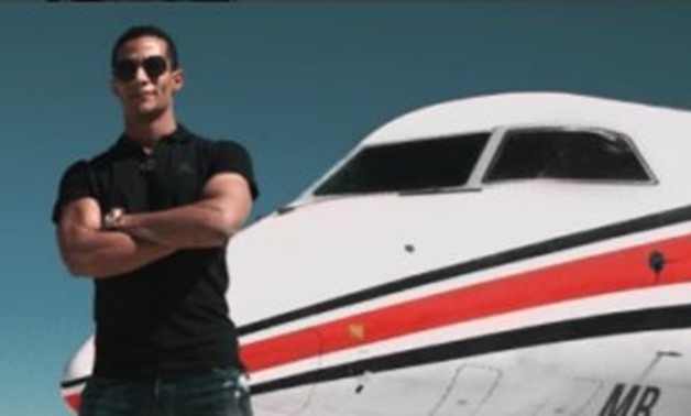 Mohamed Ramadan with his private jet – Courtesy of Mohamed Ramadan official Instagram account   