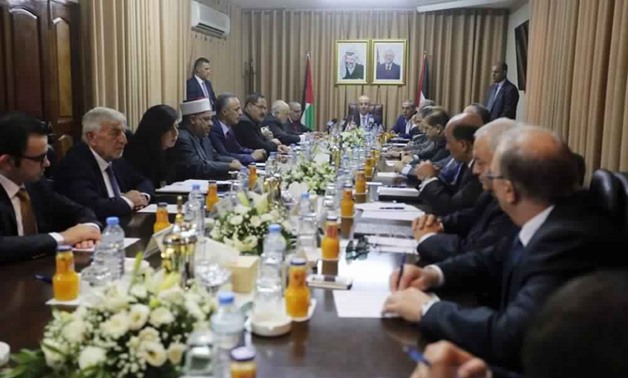 National consensus government held its meeting for first time in Gaza – Press Photo