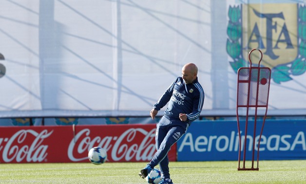 Argentina coach Jorge Sampaoli – Press image courtesy Reuters file photo