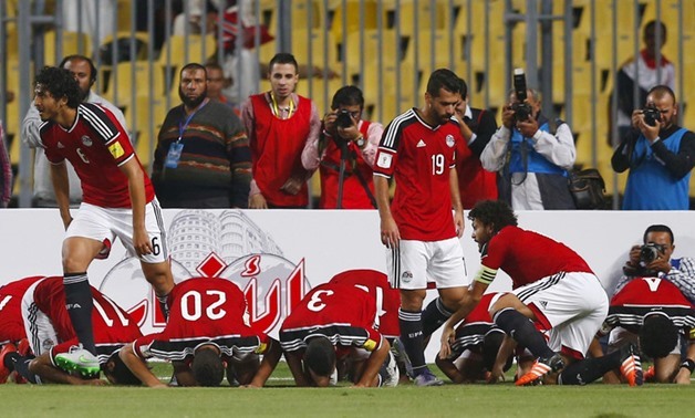 Egypt national team players, REUTERS