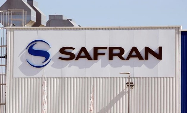 The logo of Safran Group is seen on the company's headquarters building in Toulouse, Southwestern France, April 18, 2017. REUTERS/Regis Duvignau

