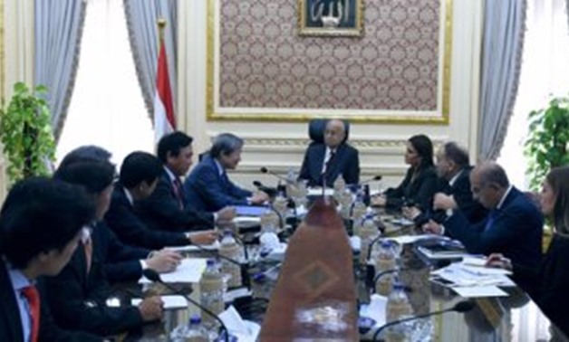 Prime Minister Sherif Ismail on Wednesday met with Japan Bank for International Cooperation (JBIC) Governor Akira Kondoh  and his accompanying delegation in Cairo - Egypt Today 
