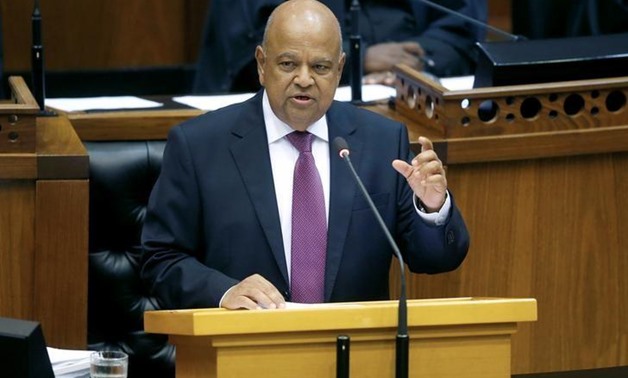 Finance Minister Pravin Gordhan delivers his 2017 Budget Speech to Parliament in Cape Town, South - REUTERS