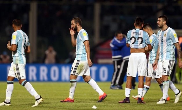 Argentina team, REUTERS