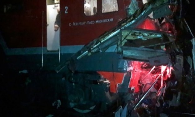 © RUSSIAN EMERGENCY MINISTRY/AFP | The regional health ministry said all those killed were on board the bus.
