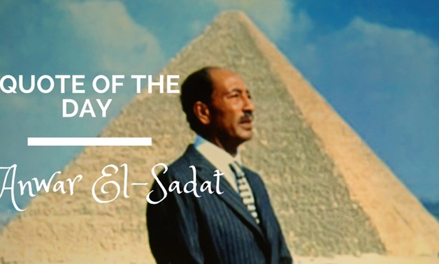  Anwar El-Sadat - Egypt Today/File Photo