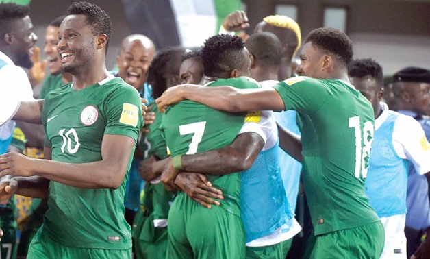 Nigeria Players - Reuters