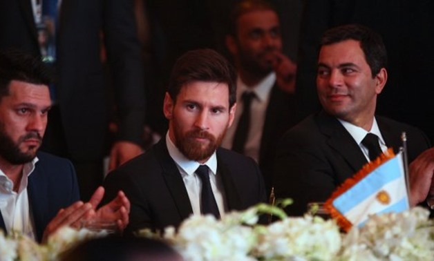  Argentinian striker Lionel Messi attends a press conference in Cairo on February 21, 2017 to promote the country's Tour n' Cure medical tourism campaign.Mohamed El-Shahed, AF