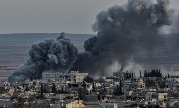 250 civilians killed in 4-day US-led strikes on Syria's Raqqa - File Photo