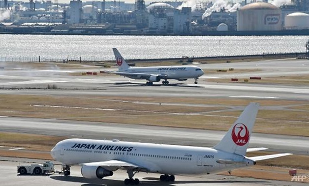 File photo of Tokyo's Haneda airport, briefly disrupted by a poodle's dash for freedom AFP/KAZUHIRO NOG