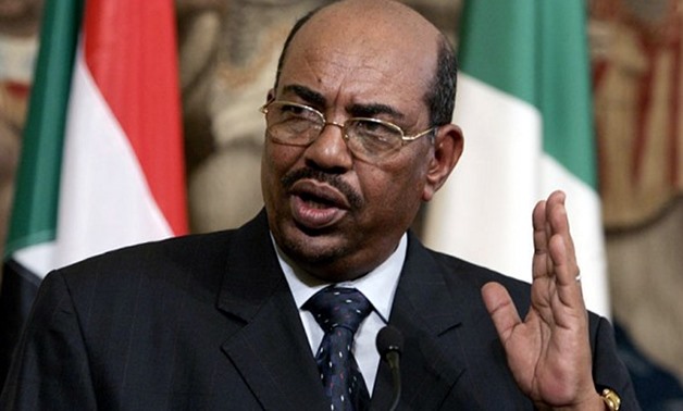 Sudanese President Omar Al Bashier - Press Photo