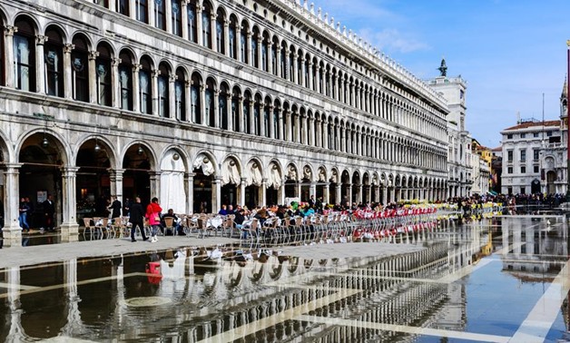 The Procuratie Vecchie was built in the 16th century and is also the longest building in Venice - AFP