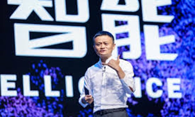 Jack Ma, Chairman of Alibaba Group, speaks during the Computing Conference in Yunqi Town of Hangzhou, Zhejiang province, China October 11, 2017. REUTERS/Stringer
