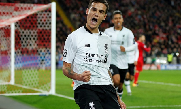 Philippe Coutinho – Press image courtesy Reuters