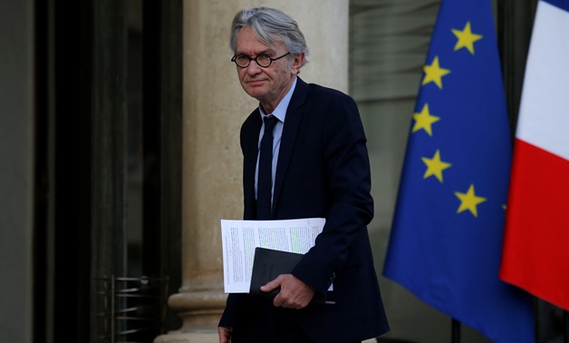 French Force Ouvriere (FO) labour union leader Jean-Claude Mailly arrives for a meeting with French President at the Elysee Palace in Paris, France, October 12, 2017. REUTERS/Pascal Rossignol