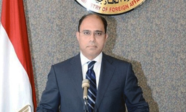 Foreign Ministry's spokesman Ahmed Abu-Zeid - File Photo