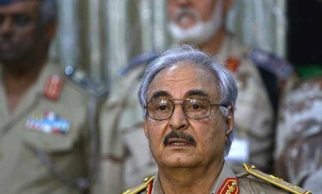 The Libyan Commander-in-chief Field Marshal Khalifa Haftar – File Photo 