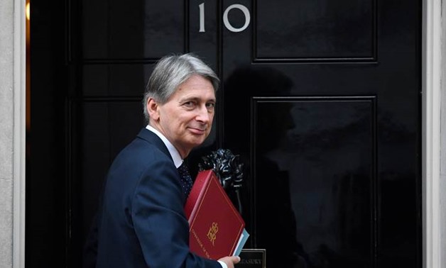 Finance minister Philip Hammond - Press Photo