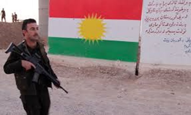 A Kurdish Peshmerga fighter is seen in the Southwest of Kirkuk, Iraq October 13, 2017. REUTERS/Ako Rasheed