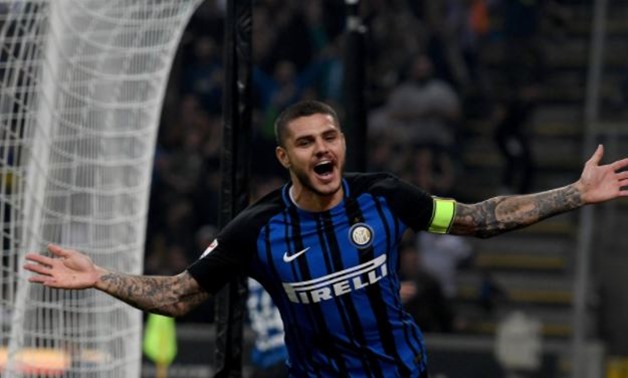 Icardi – press courtesy image of Inter Milan official Twitter account 