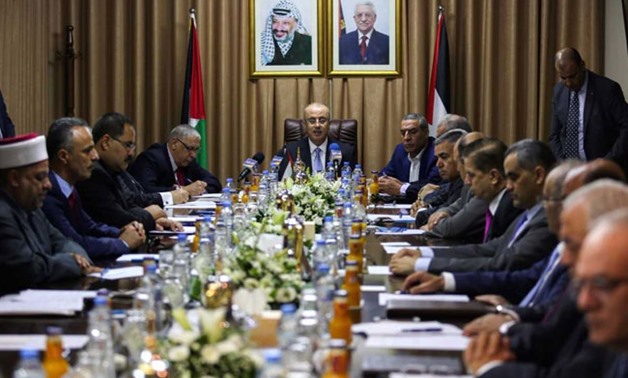 Palestinian Cabinet Convenes In Gaza In Move To Reconcile With Hamas - File Photo