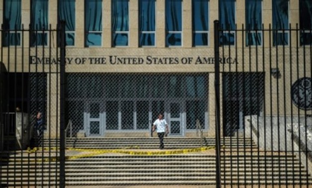  The US has withdrawn more than half the personnel from the US embassy in Cuba and ordered the expulsion of 15 Cuban diplomats in the United States