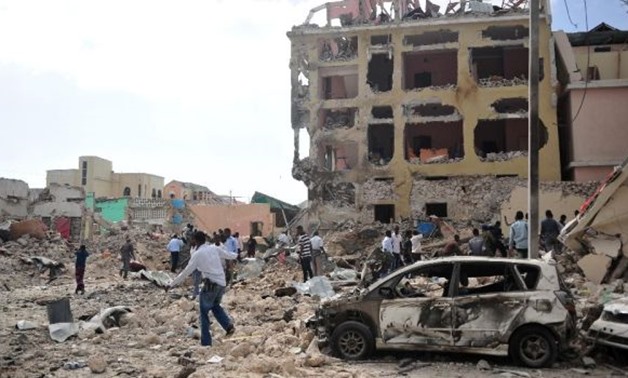 Four SRCS volunteers among Mogadishu attack casualties - Press Photo