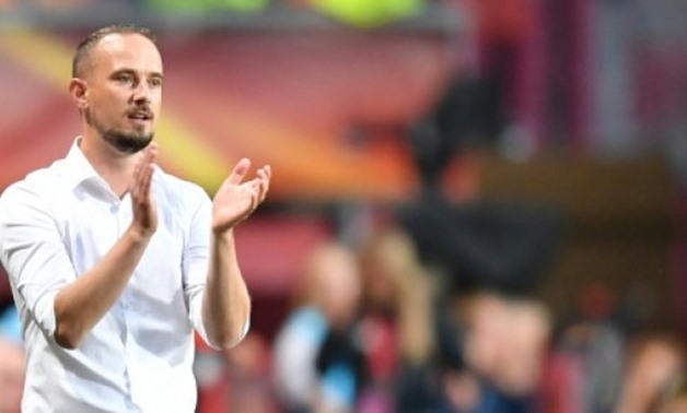 England's head coach Mark Sampson was sacked after FA chiefs were alerted to what it termed an "inappropriate" relationship he had with a player in a previous job - AFP/File by Pirate IRWIN