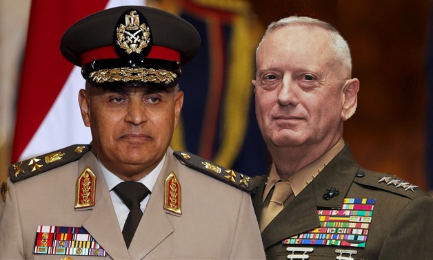 Mattis highlighted Egypt’s critical role in regional leadership – Photo compiled by Egypt Today/Mohamed Zain