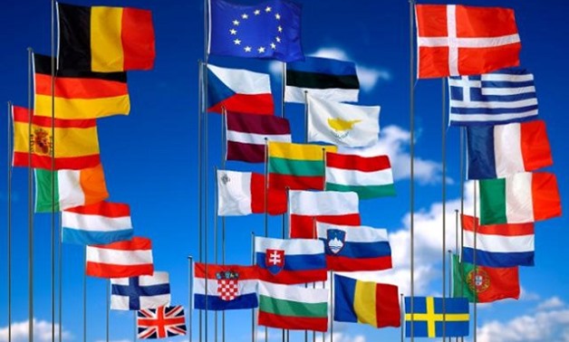  European Union Flags - File Photo