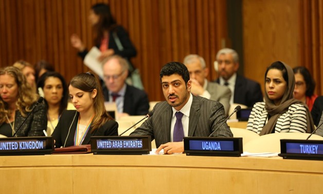Ahmad Al Mahmoud, the Second Secretary at the UAE’s Permanent Mission to the UN - Press Photo