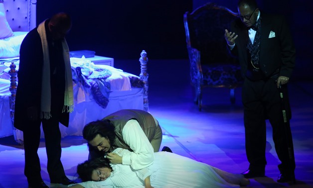 Previous performances of La Traviata (Photo courtesy of Cairo Opera House media office)