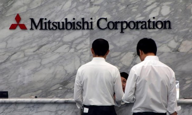 The logo of Mitsubishi Corp is pictured at its head office in Tokyo, Japan August 2, 2017. REUTERS/Kim Kyung-Hoon - RC1E7B85B0E0