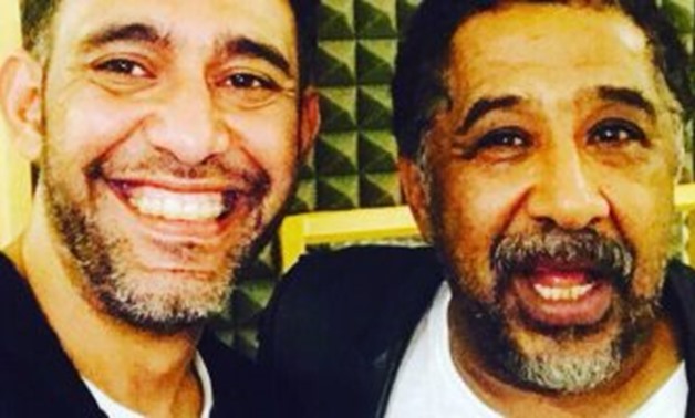 Cheb Khaled and  Amr Moustafa- File Photo