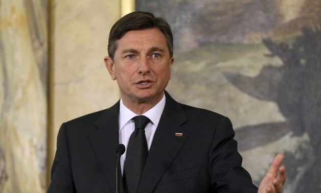 Slovenian President Borut Pahor - Press Photo