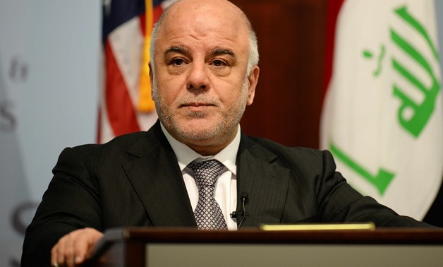 Iraqi Prime Minister Haider al Abadi - press Photo