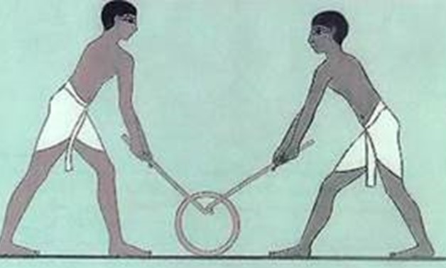 Hockey in Ancient Egyptian Society [Photo: Pinterest] 