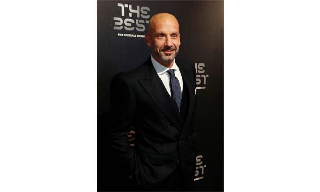 Soccer Football - The Best FIFA Football Awards - London Palladium, London, Britain - October 23, 2017   Former Italy player Gianluca Vialli poses before the start of the awards   Action Images via Reuters/John Sibley