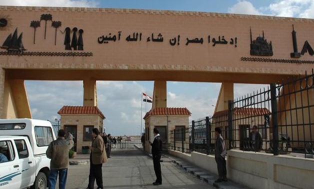 Sallum Crossing border in western Egypt - File photo