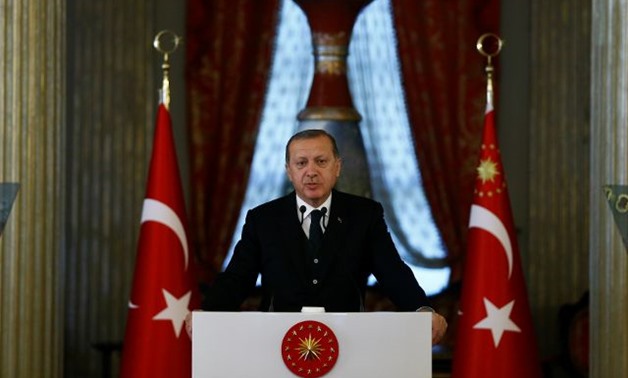 urkish President Tayyip Erdogan speaks during a news conference in Istanbul - REUTERS