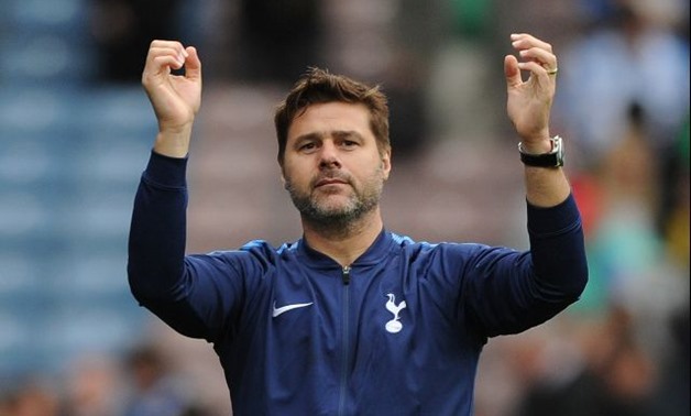 Tottenham manager Mauricio Pochettino celebrates after the match REUTERS