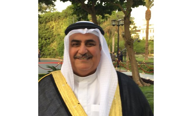 Bahraini Foreign Minister khalid al-khalifa - Bahrain Foreign Minister official page on Twitter