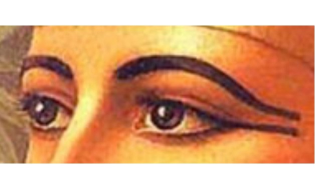 Ancient Egyptian eye makeup - Photo by Wikimedia commons