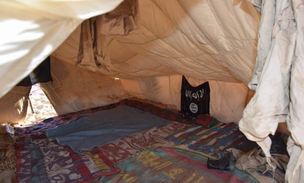 A terrorist hideout in the Western Desert - File photo