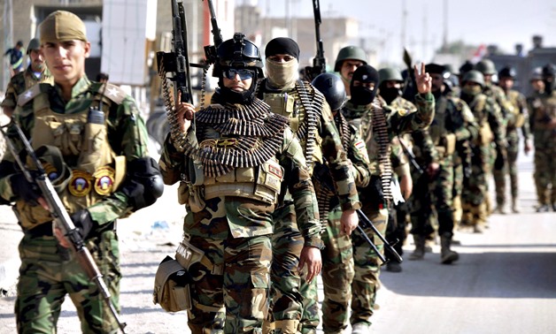 Iraqi security forces - Press Photo
