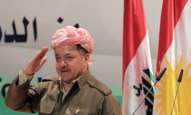 Masoud Barzani, the president of the Kurdistan Regional Government. AFP