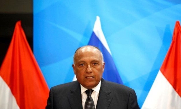 Foreign Affairs Minister Sameh Shoukry – File Photo