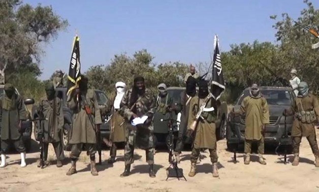 File photo: Members of the terror group Boko Haram. (Agence France-Presse)