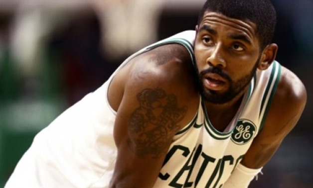 Kyrie Irving played his best game for the Celtics who beat the injury-depleted San Antonio Spurs for the first time in Boston, Massachusetts, since January 2011, at TD Garden, on October 30, 2017 - File Photo - AFP